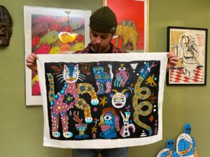 Mixing methods: WV artist and designer finds niche in combining art styles